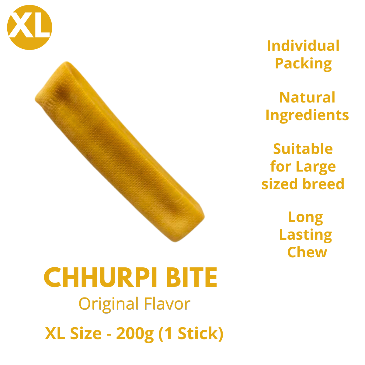 WagglyCove Premium Chhurpi Bite Yak Chew Cheese (Flavored) - Natural dental dog treats and chew | 天然狗狗耐咬起司洁牙磨牙棒